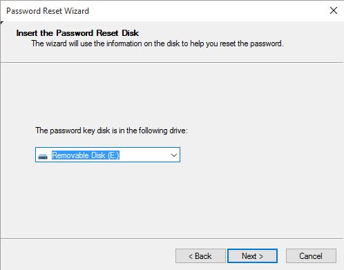 Reset Windows Password